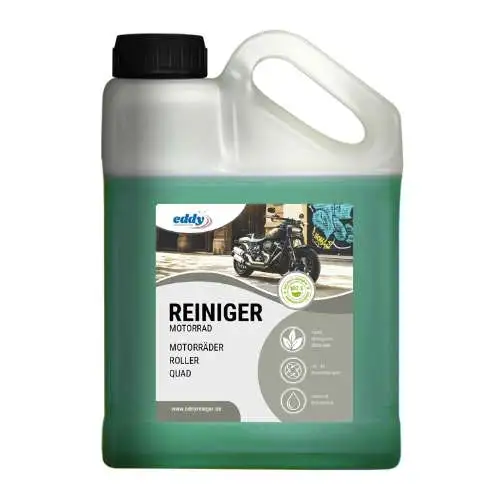 Motorradreiniger vorne